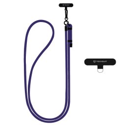 Snur pentru Telefon, Carabina, Nailon Impletit, Durabil, Ajustabil, Universal - Rope Crossbody Strap (RCS1-71) - Stormy Night