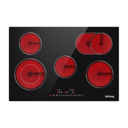 Plita inductie cu 5 zone de gatit LT5-04 Negru