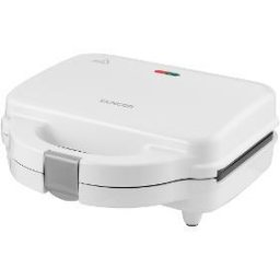 Sandwich maker 3-in-1 SSM 9310WH 750W, 3 seturi de plăci detașabile (triunghi, grill/panini, vafe), înveliș antiaderent, Alb