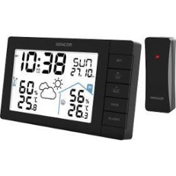 Stație Meteo SWS 3200 cu Senzor Wireless, Alertă Îngheț, Ecran LCD Iluminat, 433.92 MHz