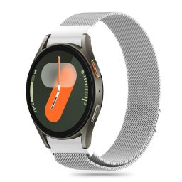 Curea MilaneseBand Samsung Galaxy Watch 4 5 5 Pro 6 7 FE Silver