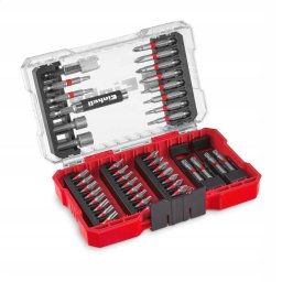Set 42 biti 25 mm, biti 50 mm, suport magnetic, cheie tubulara, suport pentru biti cu schimbare rapida, cutie depozitare