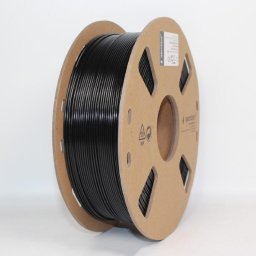 FILAMENT GEMBIRD pt. imprimanta 3d, PETG, 1.75mm diamentru, 1Kg / bobina, topire 220-260 grC, black, "3DP-PETG1.75-01-BK