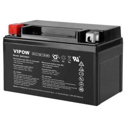 Acumulator pentru motocicleta tip MC ACUMULATOR 12V 7AH / 10HR VIPOW