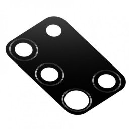 Piese si componente Geam Camera Spate Samsung Galaxy A21s A217, Negru