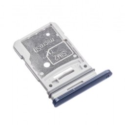 Piese si componente Suport SIM - Card Samsung Galaxy S20 FE 5G G781, Albastru