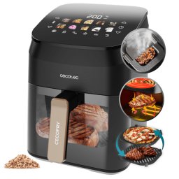 Friteuza Cecofry & Grill Smokin', 1900 W, 4.5 l, Negru