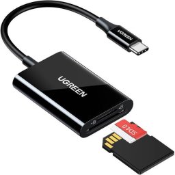 Card reader 35622, USB-C, 512 GB, Negru