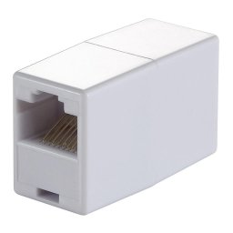 CUPLA RJ-45 LOGILINK pt. cablu UTP, Cat5e, RJ-45 (M) x 2, plastic, 1 buc, "MP0031