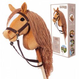 Cal de hobby hoppihorse a3 castaniu - maro, blană castaniu