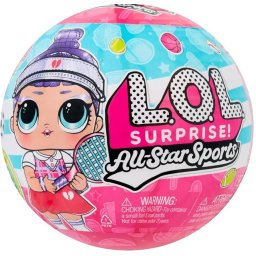 laugh out loud. păpușă surpriză all star sports vault 1 bucată