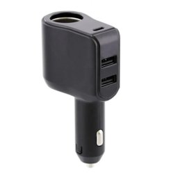 2x USB-A + 1x USB-C 200W Negru