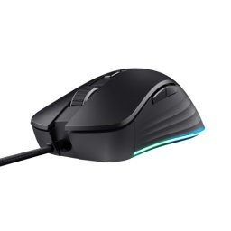 Mouse GXT 924 YBAR+ – Mouse gaming cu fir USB, optic 12.000 DPI, 7 butoane + scroll, iluminare RGB, negru