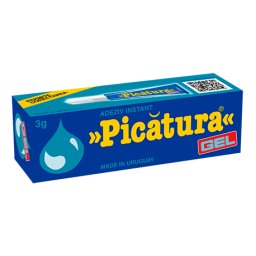 Lipici PICATURA GEL adeziv instantaneu 3ml