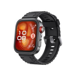 Smartwatch Watch Fit4 Pro 3D Fluorelastomer Black Strap Titanium Body