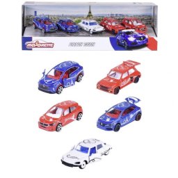 Set vehicul Majorette French Touch, pachet de 5