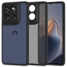 Husa Husă Tech-Protect Magmat pentru Motorola Edge 60 / 60 Fusion, finisaj mat, protecție premium, neagră
