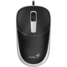 Mouse DX-123 – Mouse cu fir USB, optic 1000 DPI, 3 butoane + scroll, albastru