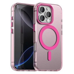 Husa Husa pentru iPhone 16 Pro - Techsuit CandyCase MagSafe - Pink