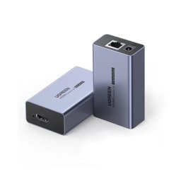 EXTENDER VIDEO , "CM455" necesita cablu UTP Cat5e/6 max 50m, suporta HDMI 1.3, rez. maxima 1080P/60Hz, contine 1 transmitter si 1 receiver, metalic, gri