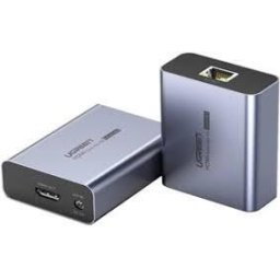 EXTENDER VIDEO „CM455” necesita cablu UTP Cat5e/6 max 70m, suporta HDMI 1.3, rez. maxima 1080P/60Hz, contine 1 transmitter si 1 receiver, metalic, gri