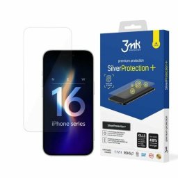 Folie protectie ecran 3mk SilverProtection+ pentru Apple iPhone 16 Pro
