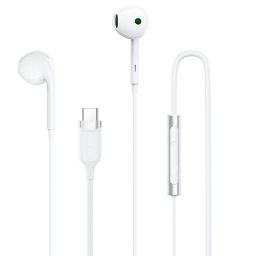 Casti KF2349124, 1.2 m, USB-C, Alb