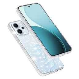 Husa Husa pentru Oppo Reno14 F / Reno14 FS 5G - Techsuit SparkleSkin Series - Clear