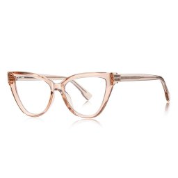 Ochelari protectie calculator Ochelari de Calculator, F, Cat Eye - Techsuit Reflex PC (2279) - Transparent/Brown