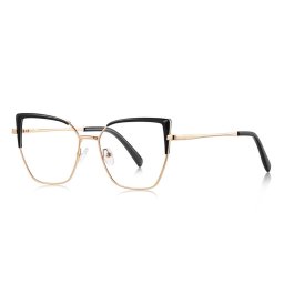 Ochelari protectie calculator Ochelari de Calculator, F, Cat Eye - Techsuit Reflex PC (3156) - Gold/Black