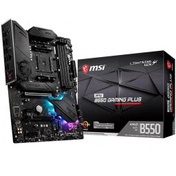 Placa de baza MPG B550 GAMING PLUS AMD B550 Socket AM4 ATX Negru