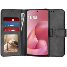 Husa Husa pentru Motorola Moto G57 Power / G67 Power - Techsuit Diary Book - Black