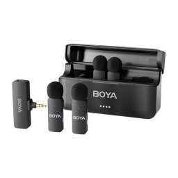 Microfon BY-V4, Wireless, Negru