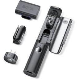 Microfon BOYA-Magic-03, Wireless, Negru