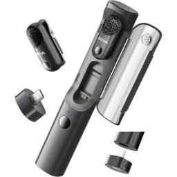 Microfon BOYA-Magic-05, Wireless, Negru