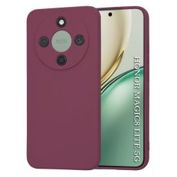Husa Husa pentru Honor Magic8 Lite - Techsuit SoftFlex - Plum Red