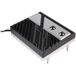 Cooler Procesor Apex 1 G1/4 - Compatibil Socket AM5/LGA1700 Negru/Argintiu
