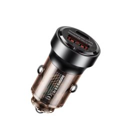 Incarcator auto rapid REMAX RCC338, PD+QC, 1 port USB-C, 1 port USB-A