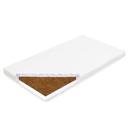 Children's mattress New Baby BASIC 120x60x5 cm coconut-foam white