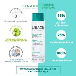 Uriage Thermal Micellar Water Combination To Oily Skin 250 ml