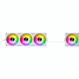 Hurricane MAG ARGB LED 4 x 120 mm Alb