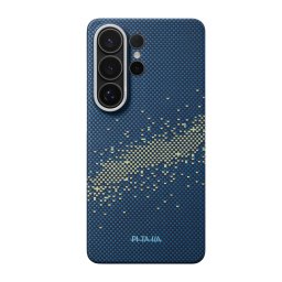 Husa Husa Pitaka pentru Samsung Galaxy S26 Ultra, Edge Case, StarPeak Milky Way Galaxy
