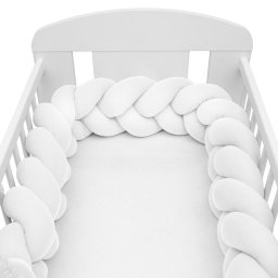 Muslin crib mattress cover New Baby white