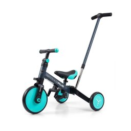 Milly Mally Optimus Plus 4in1 tricycle with guide bar mint