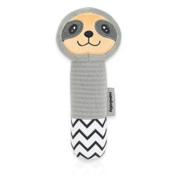 Plush Rattle with Squeaker New Baby Sloth