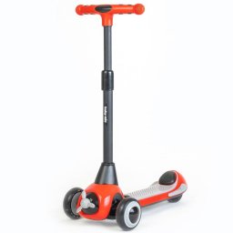 Baby Mix Moovi red electric scooter for children