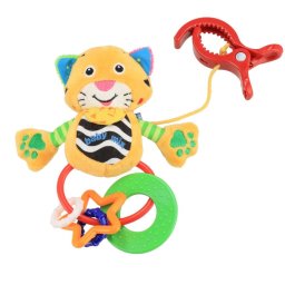 Plush toy with rattle Baby Mix tiger