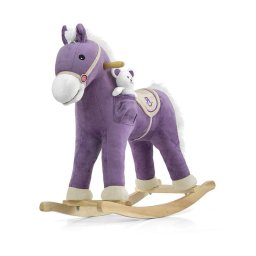 Rocking horse with melody Milly Mally Pony purple