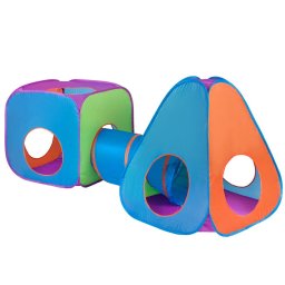 Baby tent Baby Mix 3in1 orange-blue