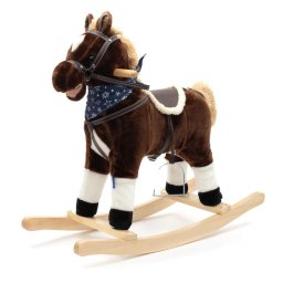 Baby Mix Baron rocking horse with melody and scarf